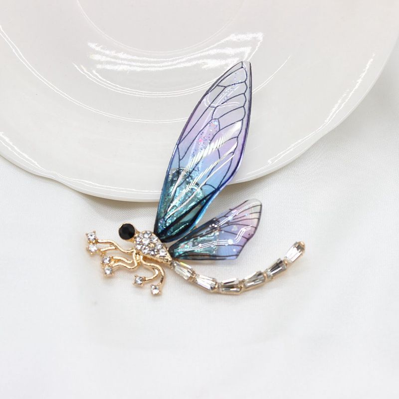 Wholesale Alloy Transparent Wings Dragonfly Diy Mobile Phone Case